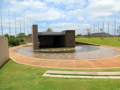 Tasteful memorial to all who died for South Africa, Pretoria, South Africa 2013